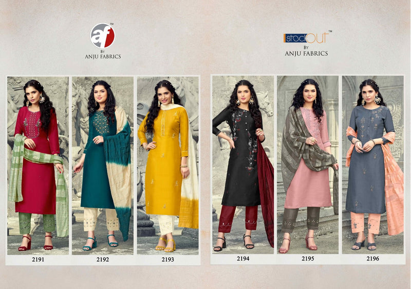 Anju Fabrics Nakhrali Vol 2 Bamber Silk Fancy Festive Wear Kurtis With  Bottom