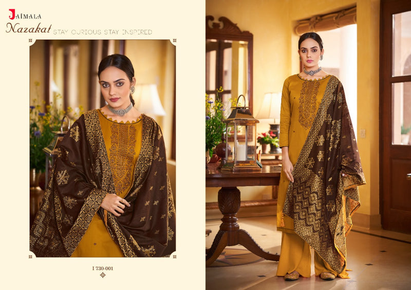 Alok Suits Jaimala Nazakat Jam Cotton Stylish Fancy Party Wear Salwar Kameez