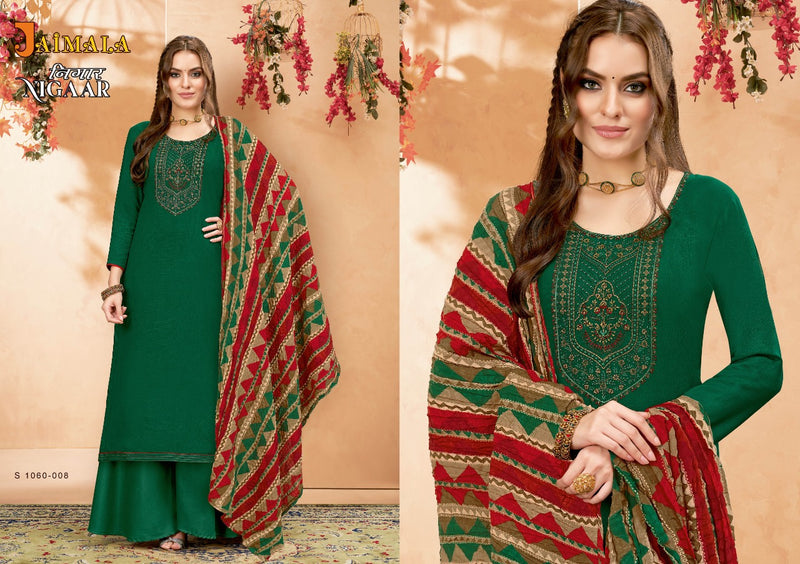 Alok Suit Nigaar Rayon With Heavy Embroidery Work Stylish Designer Festive Wear Salwar Kameez