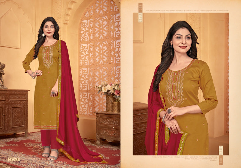 Panch Ratna Nimrit Jam Silk Sequence Work Designer Fancy Wear Salwar Kameez