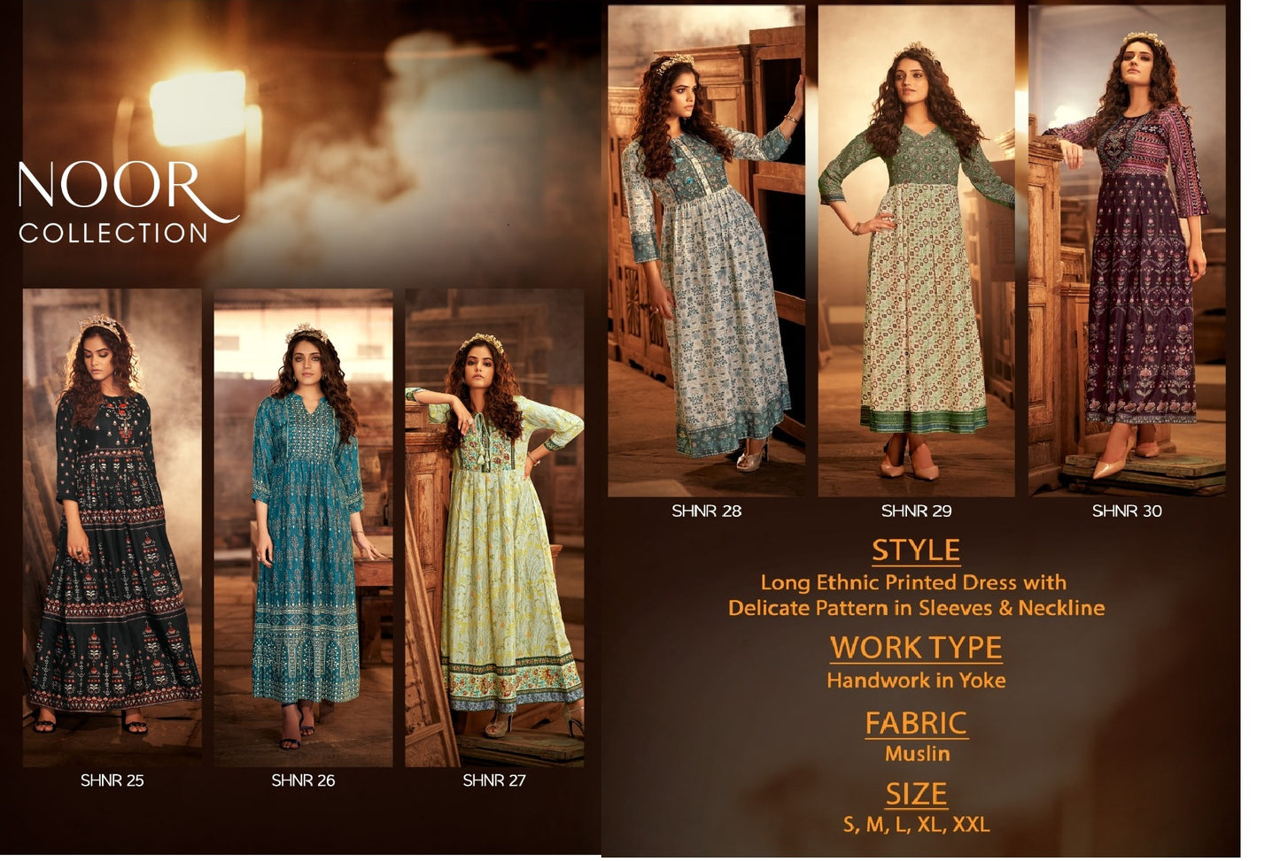 Shichi Noor Collection Muslin Causal Wear Kurti