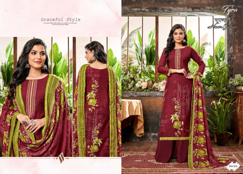 Fyra Noor Jahan Soft Cotton Stylish Designer Wear Salwar Kameez