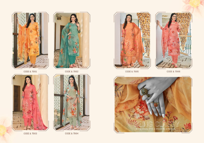 Femayraa Fashion Noorani Vol 7 Jam Satin Digital Printed Party Wear Salwar Suits