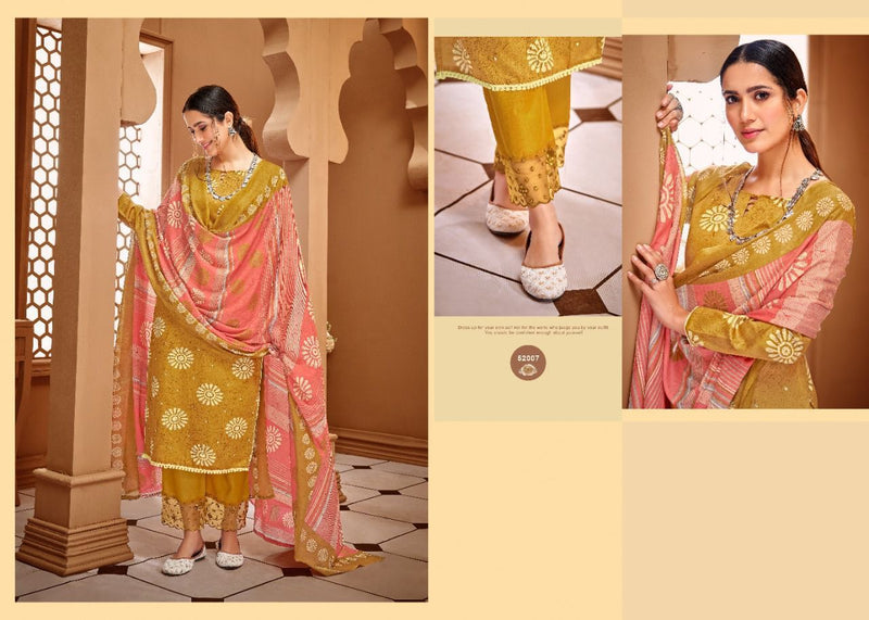 VP Cotton Collection Now Or Never Jam Satin Party Wear Salwar Kameez