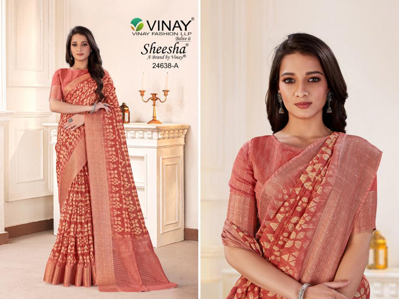 Vinay Fashion Ns 24638 Silk Jacquard Party Wear Sarees