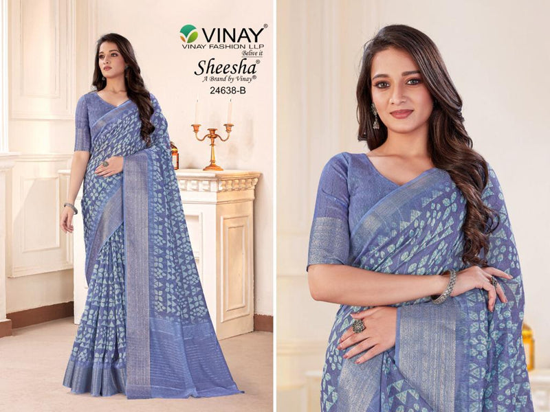 Vinay Fashion Ns 24638 Silk Jacquard Party Wear Sarees