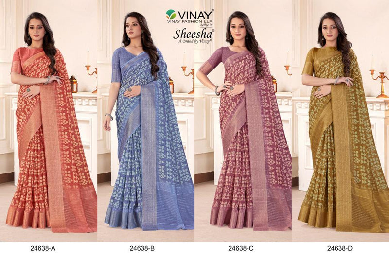 Vinay Fashion Ns 24638 Silk Jacquard Party Wear Sarees