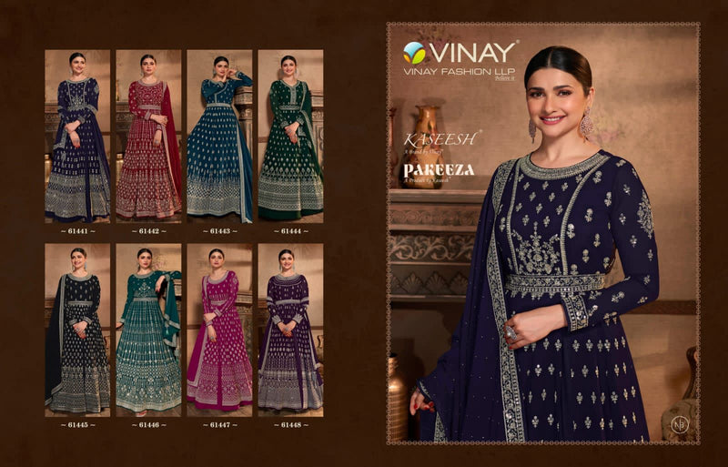 Vinay Fashion Pakeeza Georgette With Heavy Embroidery Work Stylish Designer Long Wedding Wear Salwar Kameez