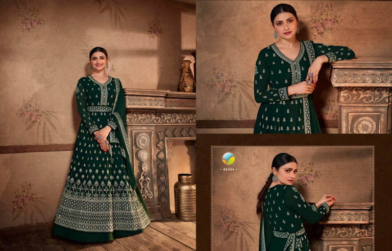 Vinay Fashion Pakeeza Georgette With Heavy Embroidery Work Stylish Designer Long Wedding Wear Salwar Kameez