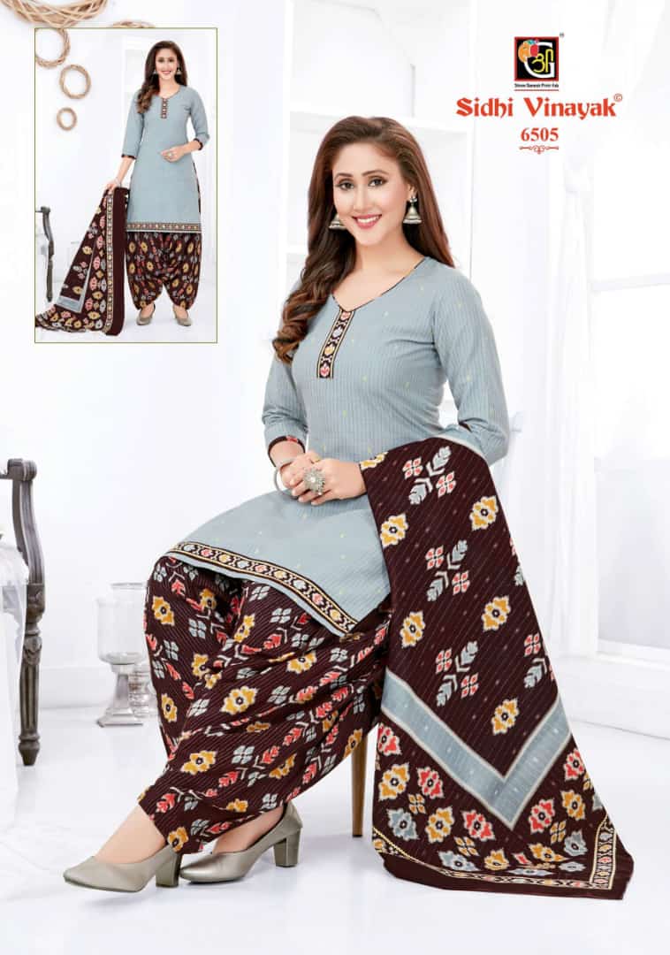 Siddhi Vinayak Pankhi Vol 5 Cotton Patiyala Style Festive Wear Salwar Suits