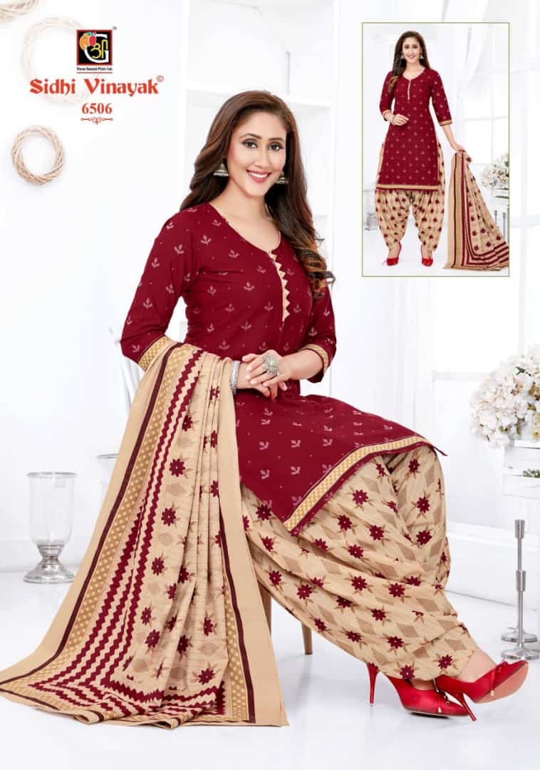 Siddhi Vinayak Pankhi Vol 5 Cotton Patiyala Style Festive Wear Salwar Suits