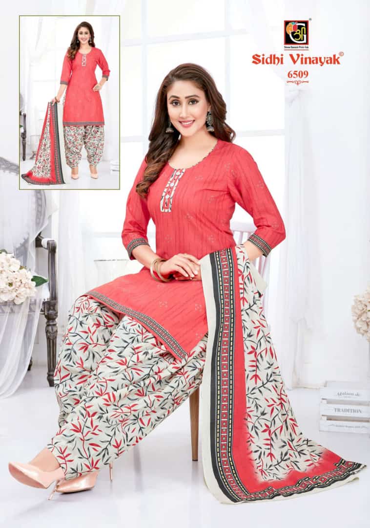 Siddhi Vinayak Pankhi Vol 5 Cotton Patiyala Style Festive Wear Salwar Suits