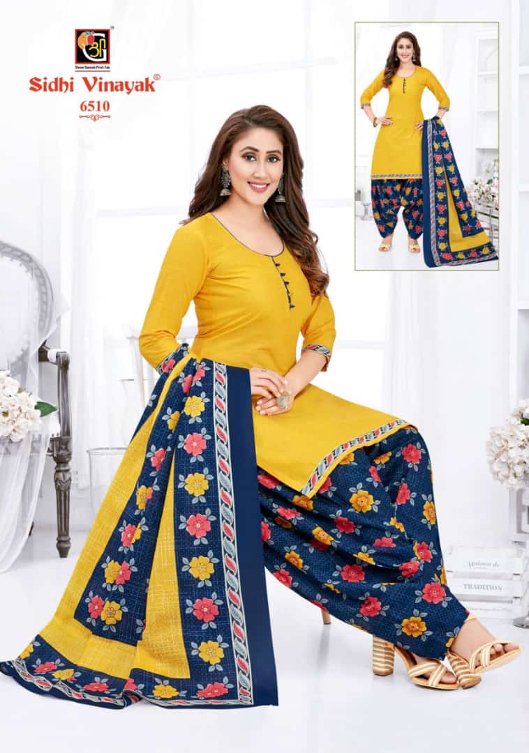 Siddhi Vinayak Pankhi Vol 5 Cotton Patiyala Style Festive Wear Salwar Suits