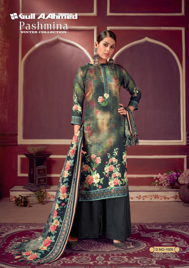 Gull Winter Collection Vol 1 Pashmina With Fancy Printed Work Stylish Designer Casual Wear Salwar Kameez