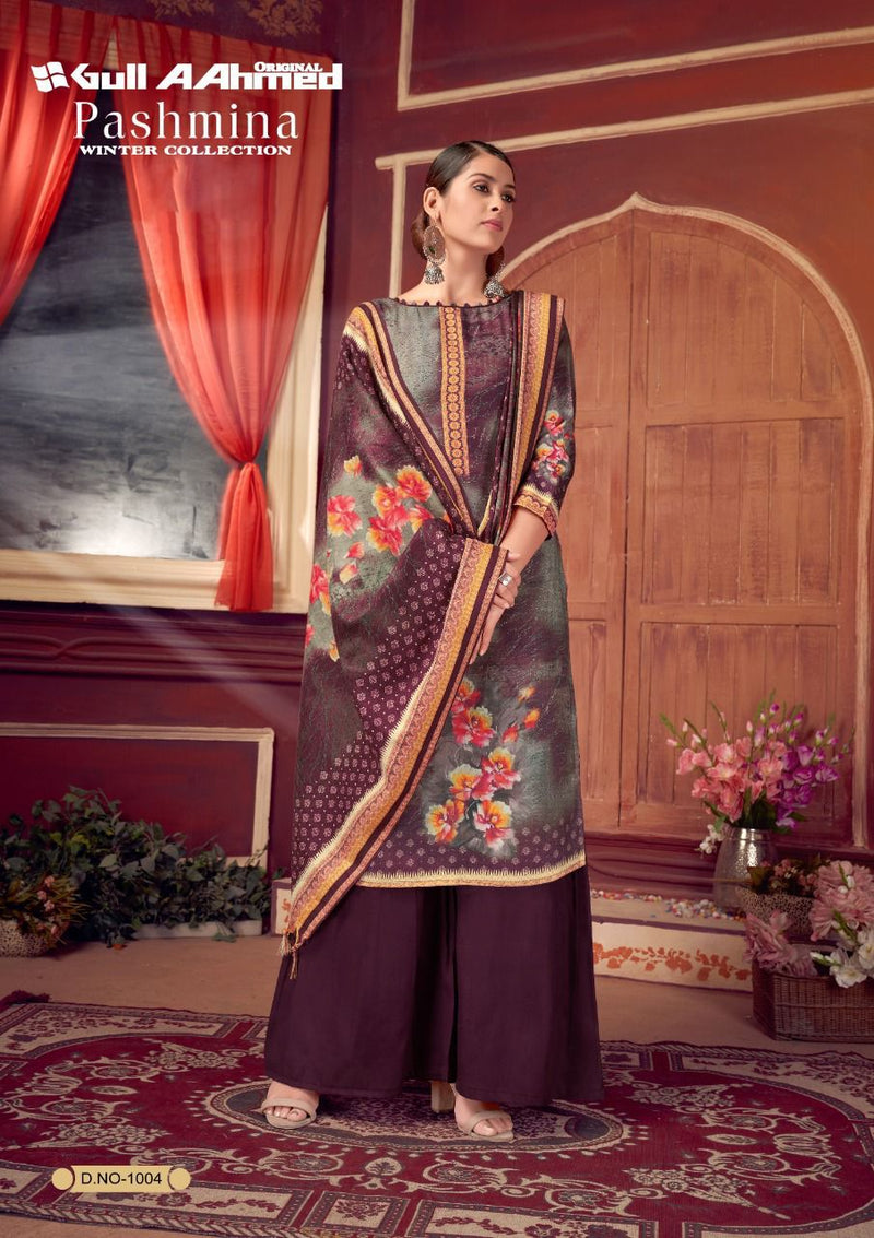 Gull Winter Collection Vol 1 Pashmina With Fancy Printed Work Stylish Designer Casual Wear Salwar Kameez