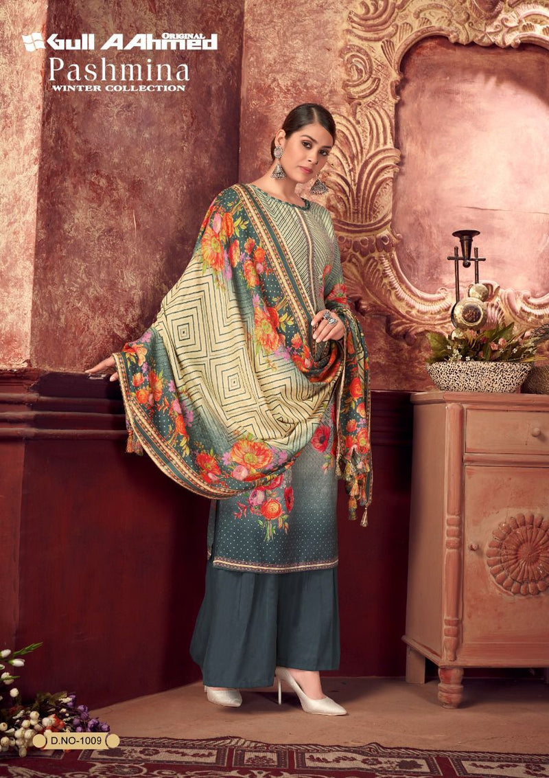 Gull Winter Collection Vol 1 Pashmina With Fancy Printed Work Stylish Designer Casual Wear Salwar Kameez