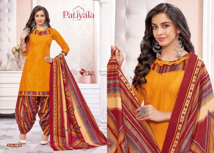 Falak International Ganesha Patiyala Vol 28 Cotton Dress Material Salwar Suits