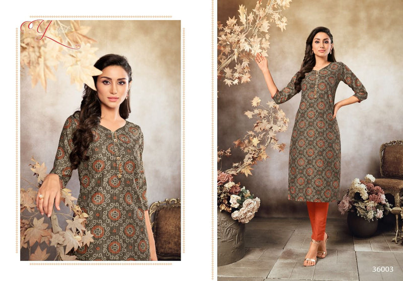 Kapil Trendz Pogo Silk With Fancy Digital Print Party Wear Kurtis