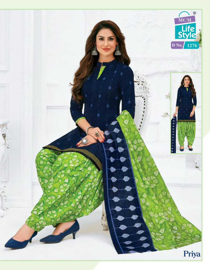 Mcm Priya Vol 12 Cotton Causal Wear Salwar Suit