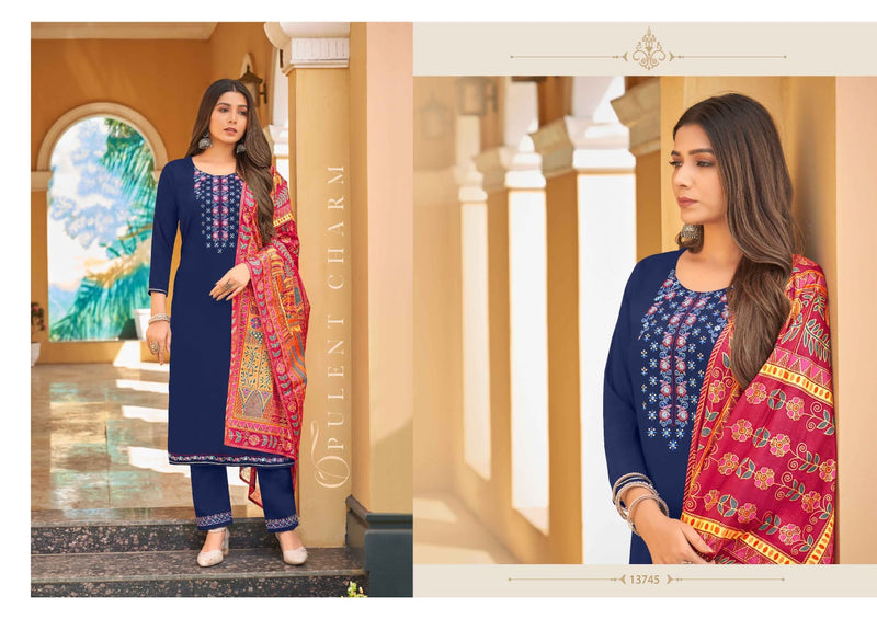 Kalaroop Kajree Fashion Purika Vol 8 Parampra Lining Silk Embroidery Work Fancy Designer Kurti