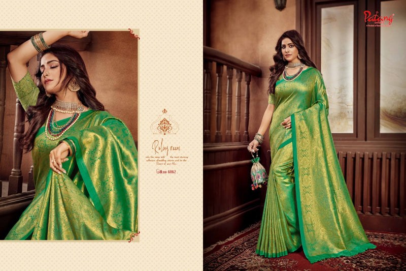 Patang Launch By Tejaswini Soft Silk With Fancy Work Traditional Wear Exclusive Fancy Sarees