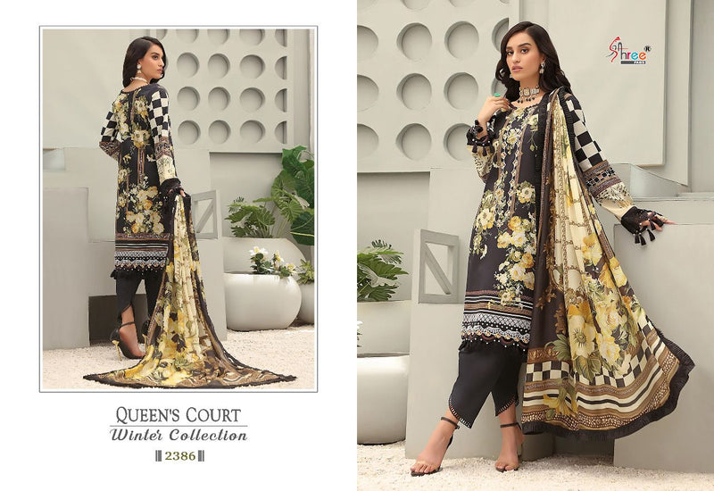 Shree Fabs Queens Court Winter Pashmina With Heavy Embroidery Work Stylish Designer Pakistani Salwar Kameez