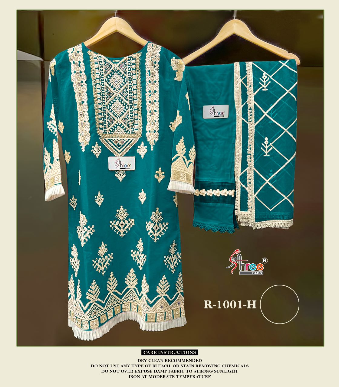 Shree Fabs R 1001 Organza with Heavy Embroidery Work Stylish Designer Party Wear Fancy Kurti