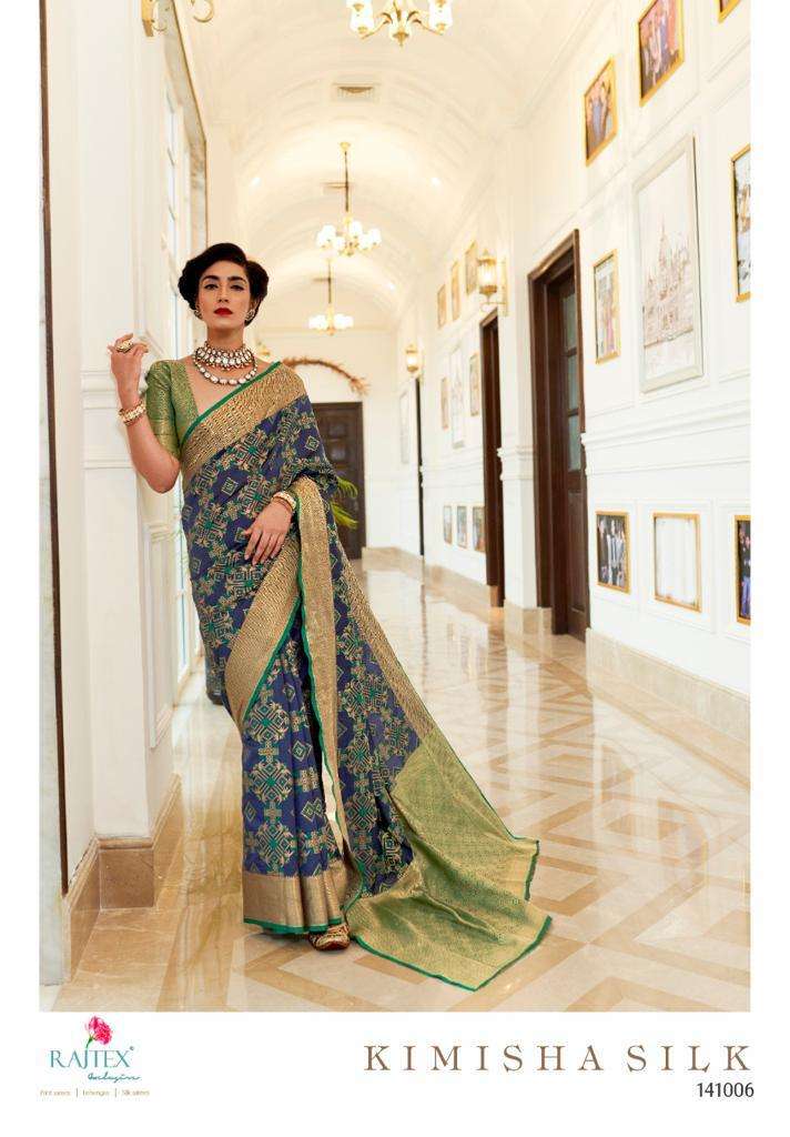 Raj Tex Kimisha Silk 141001-141006 Series Patola Sil  Saree