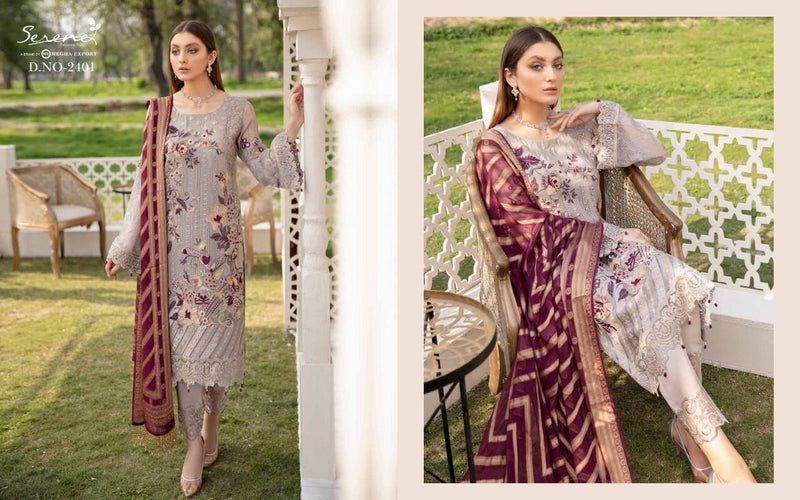 Serene Ramsha Nx Fox Georgette Pakistani Style Party Wear Salwar Kameez