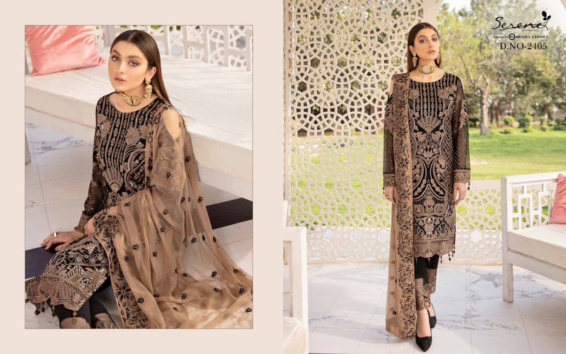 Serene Ramsha Nx Fox Georgette Pakistani Style Party Wear Salwar Kameez