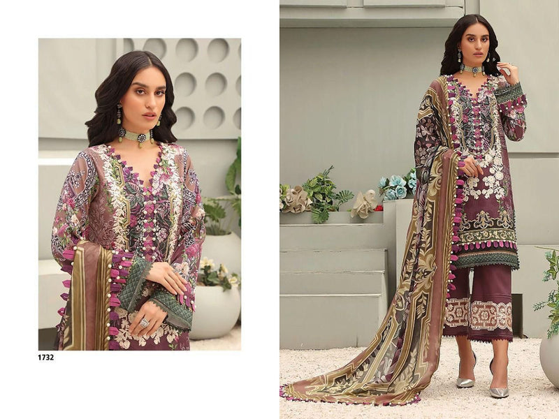 Apana Razia Sultan Vol 36 Pure Cotton With Printed Work Stylish Designer Pakistani Salwar Kameez