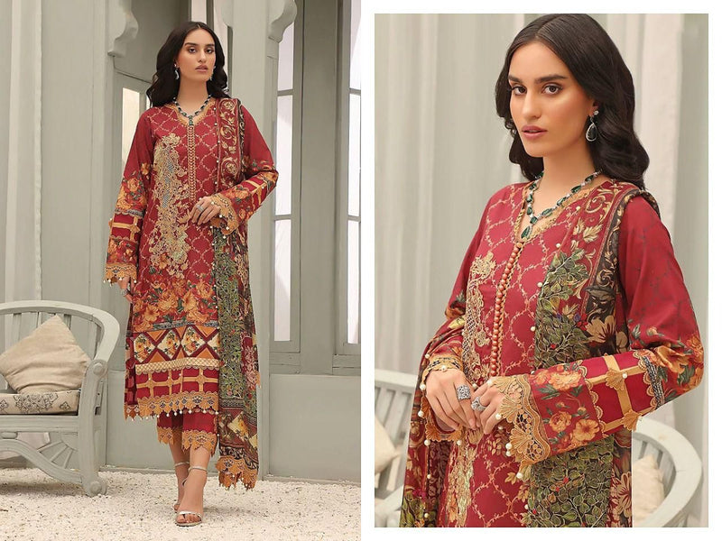 Apana Razia Sultan Vol 36 Pure Cotton With Printed Work Stylish Designer Pakistani Salwar Kameez