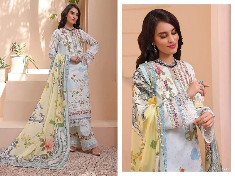 Apana Razia Sultan Vol 36 Pure Cotton With Printed Work Stylish Designer Pakistani Salwar Kameez