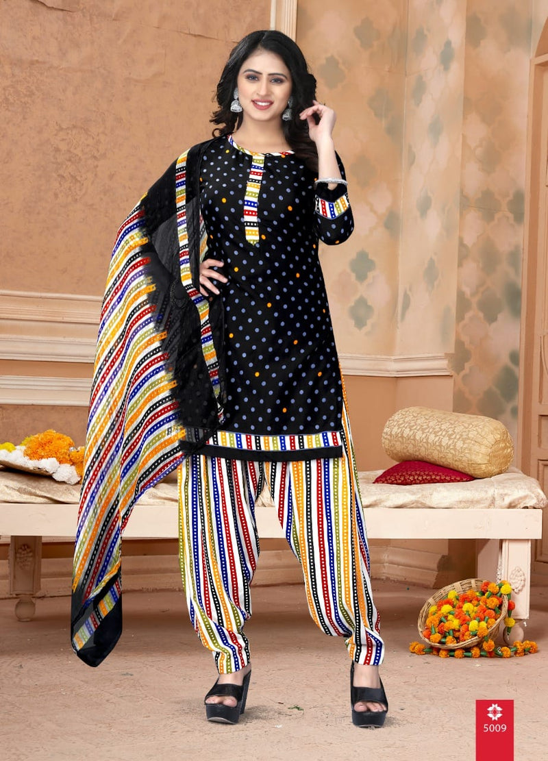 Rinkal Crepe Vol 5 American Crepe Casual  Wear Salwar Kameez