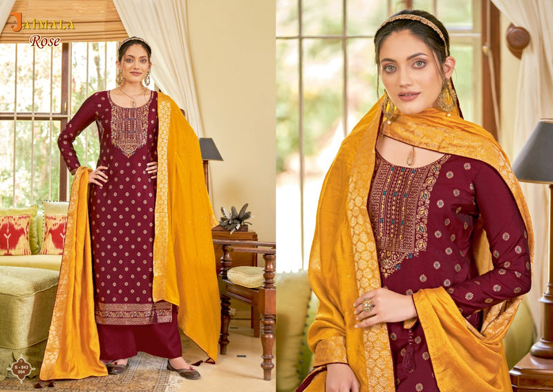 Alok Suits Jaimala Rose  Viscose Jacquard Designer Party Wear Salwar Kameez