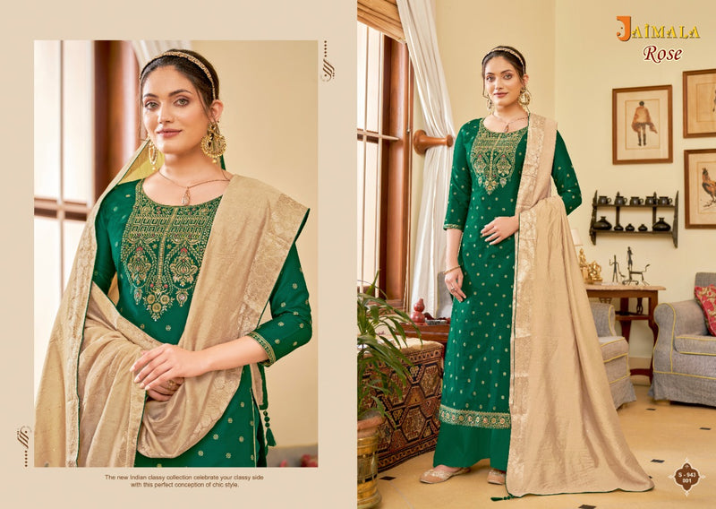 Alok Suits Jaimala Rose  Viscose Jacquard Designer Party Wear Salwar Kameez