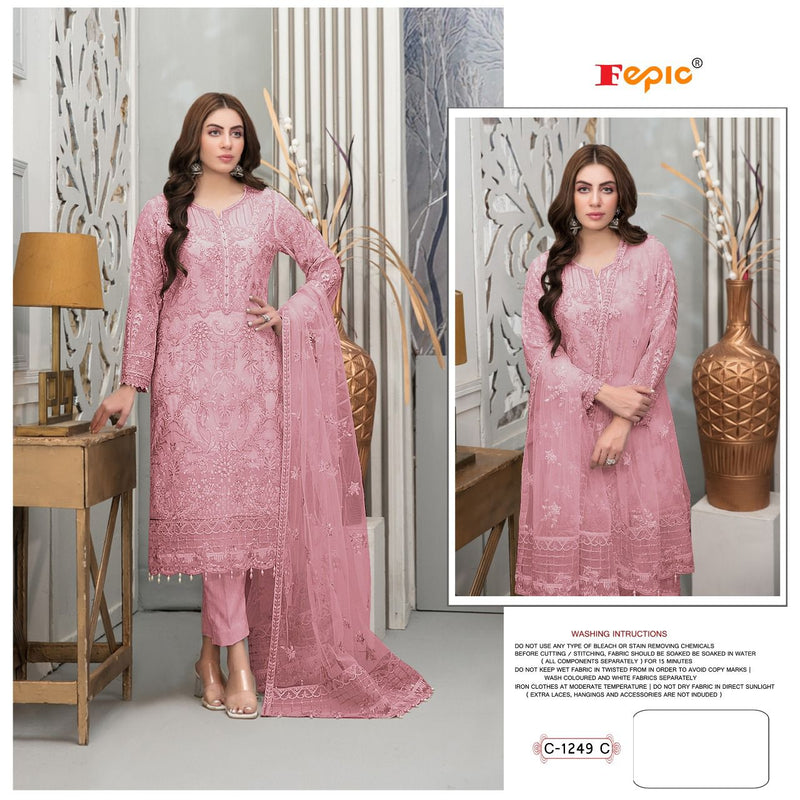 Fepic Rosmeen C 1249 Georgette With heavy Embroidery Work Stylish Designer Pakistani Party Wear Salwar Kameez