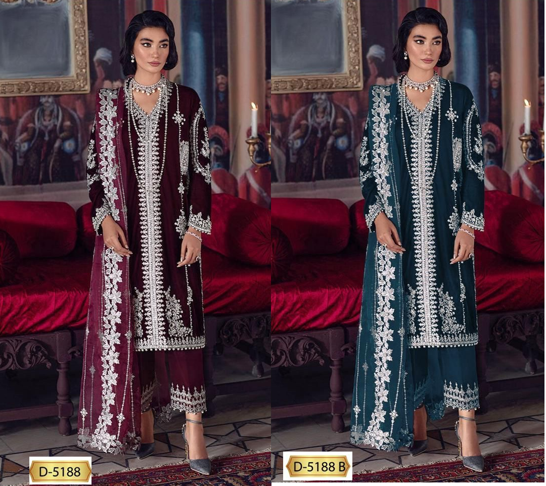 Fepic Rosemeen D 5188 Georgette Wedding Wear Pakistani Suit