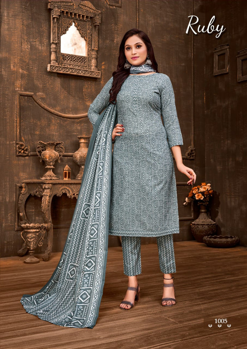 Skt Suits Ruby Soft Cotton Digital Printed Party Wear Salwar Suits