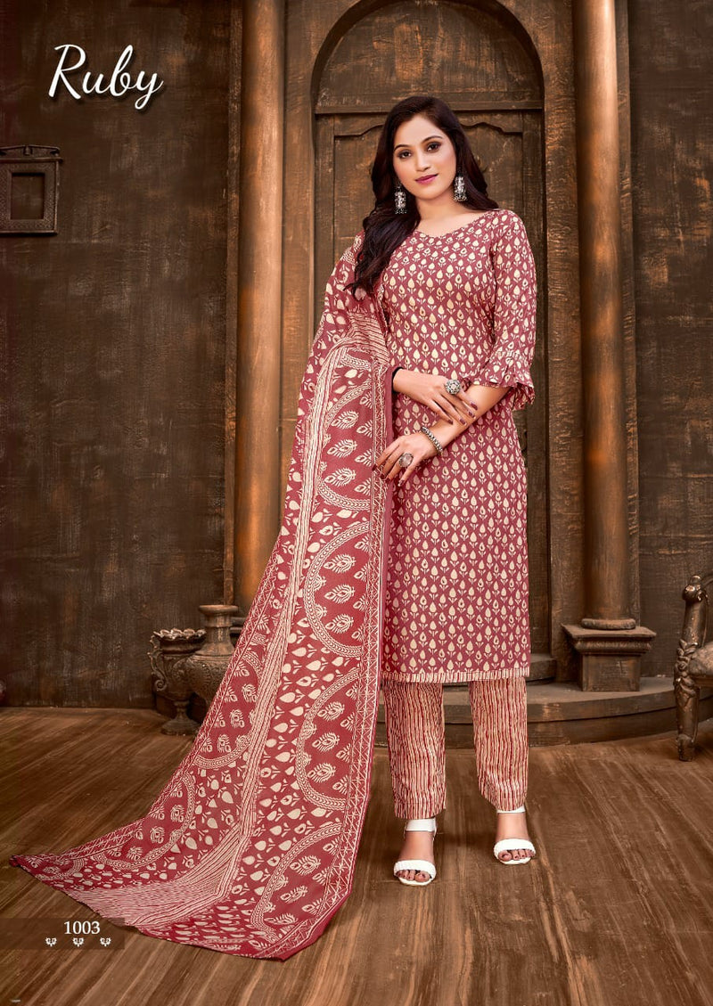 Skt Suits Ruby Soft Cotton Digital Printed Party Wear Salwar Suits