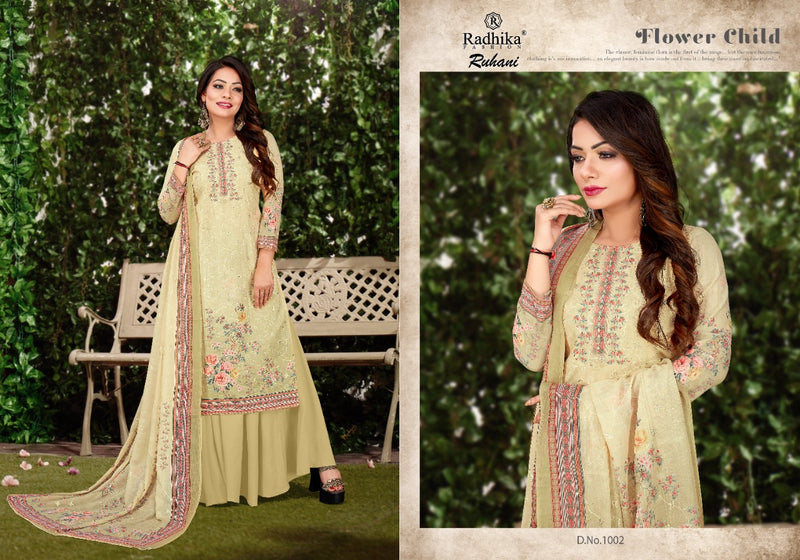 Radhika Fashion Azara Ruhani Cotton Digital Printed Festive Wear Salwar Suits