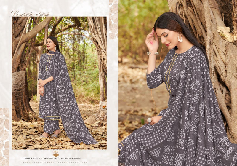 Radha Fab Ruhi Cotton Batik Print Festive Wear Salwar Suits