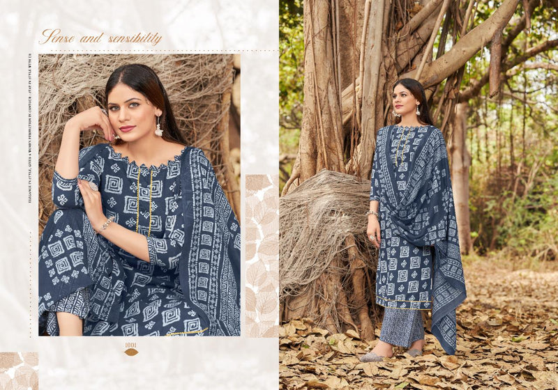 Radha Fab Ruhi Cotton Batik Print Festive Wear Salwar Suits