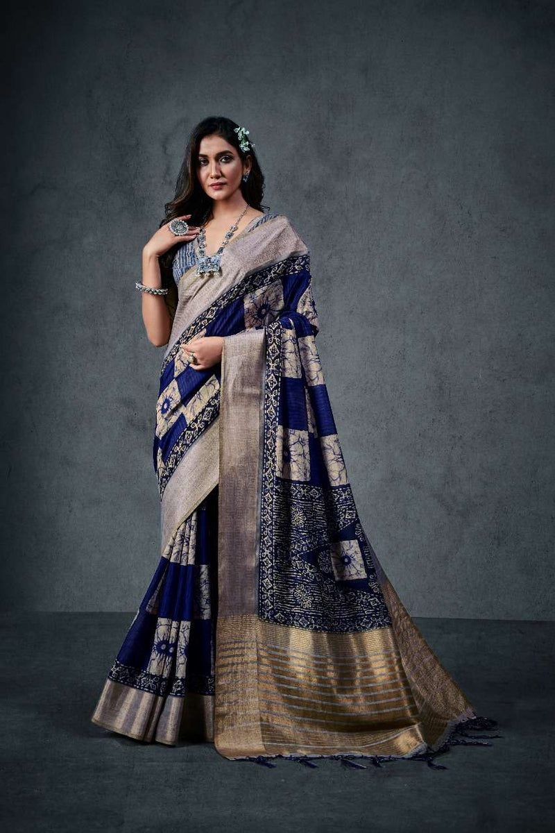 Rajyog Fabrics Aajarakh Silk Soft Cotton With Lagdi Patta Saree