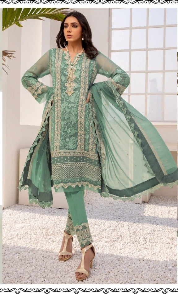 Ramsha R 309 Georgette Heavy Look Salwar Kameez