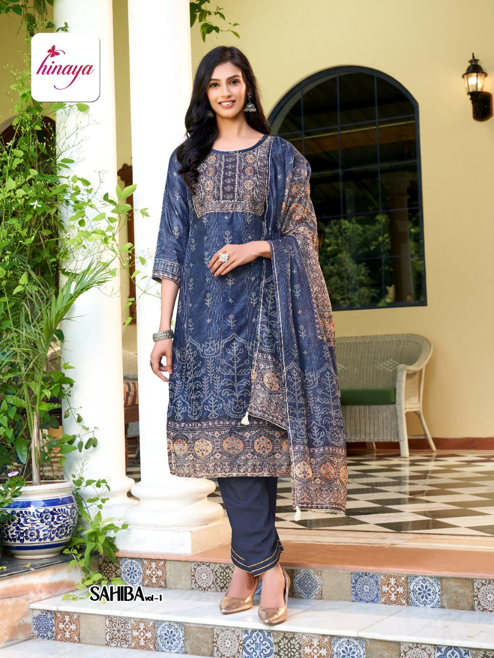 Hinaya Saheba Vol 1 Silk With Heavy Beautiful Work Stylish Designer Casual Look Fancy Kurti