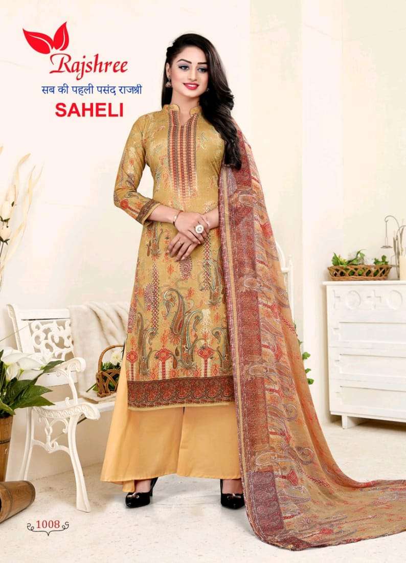 Rajshree Saheli Vol 2 Cotton With Digital Printed Festive  Wear Salwar Suits