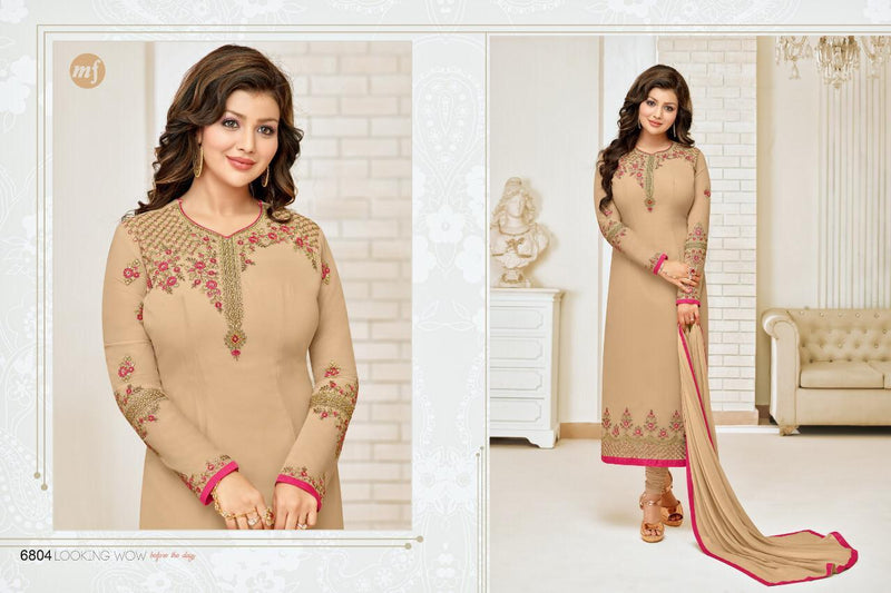 Mf Saira Vol 2 Georgette With Heavy Embroidery Work Stylish Designer Festive Wear Fancy Salwar Kameez