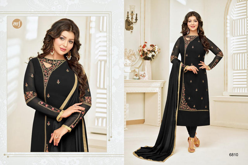 Mf Saira Vol 2 Georgette With Heavy Embroidery Work Stylish Designer Festive Wear Fancy Salwar Kameez