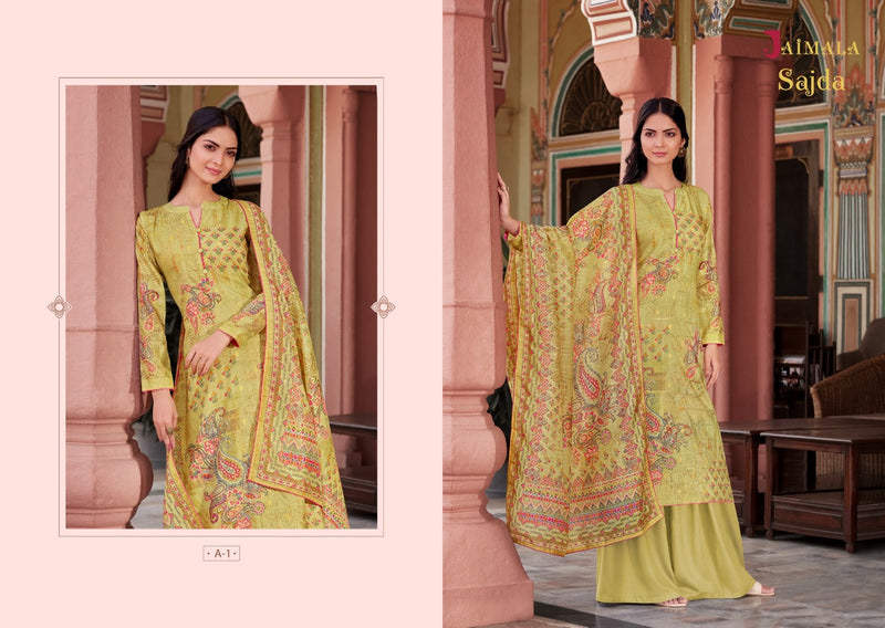 Alok Suits Jaimala Sajda Pure Dola Digital Printed Party Wear Salwar Suits